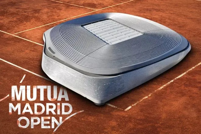 The Bernabéu will be transformed into tennis courts for the Mutua Madrid Open


