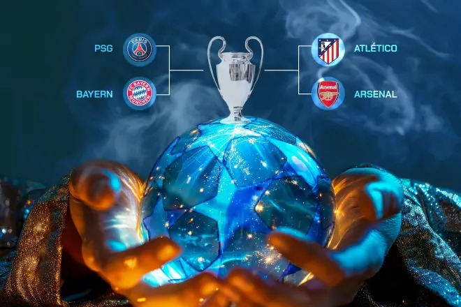 Bayern and Arsenal, favourites to reach the final in Budapest according to the Elo-MARCA model