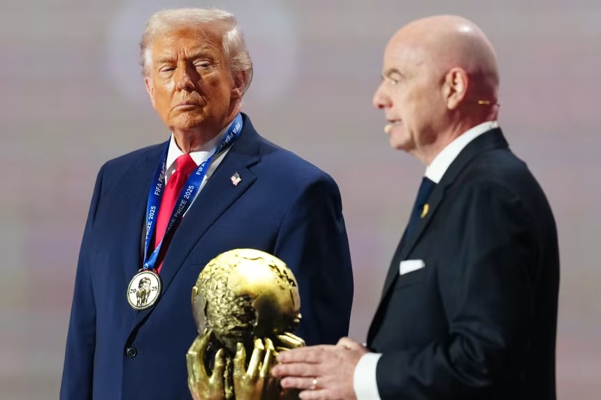 A Trump-shaped shadow looms over FIFA’s grand plans for the 2026 World Cup
