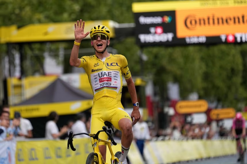 Tadej Pogacar confirms status as a cycling great with record-equaling fifth Tour de France title
