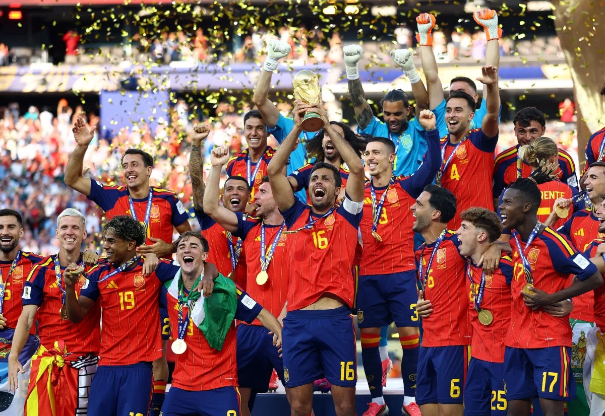 Spain wins the World Cup for the second time, defeating Argentina 1-0 in a dramatic final
