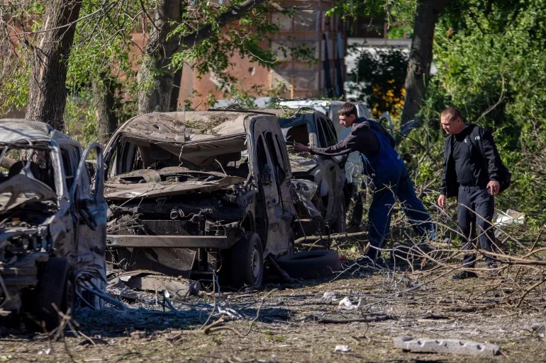 Ukraine drone attack kills 7 in Russian-held territory in new escalation
