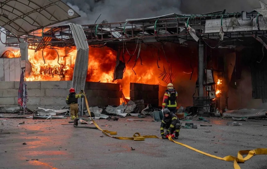 Russia’s new target: Ukrainian civilians filling up at gas stations
